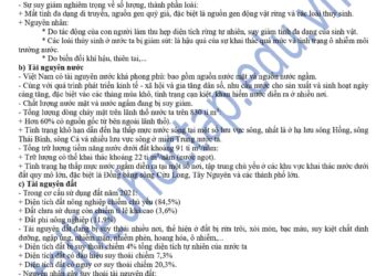 Lý thuyết địa lí lớp 12 bài 5 sách Kết Nối Tri Thức 2 trang