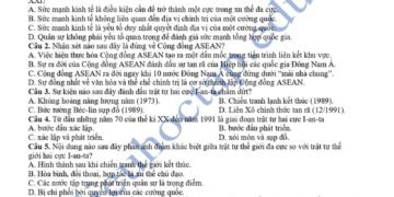 Đề thi KSCL lớp 12 môn sử cụm THPT Hiệp Hoà - Tiên Du 2026