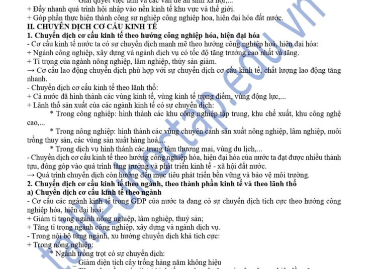 Lý thuyết địa lí lớp 12 bài 10 Kết Nối Tri Thức (Video)