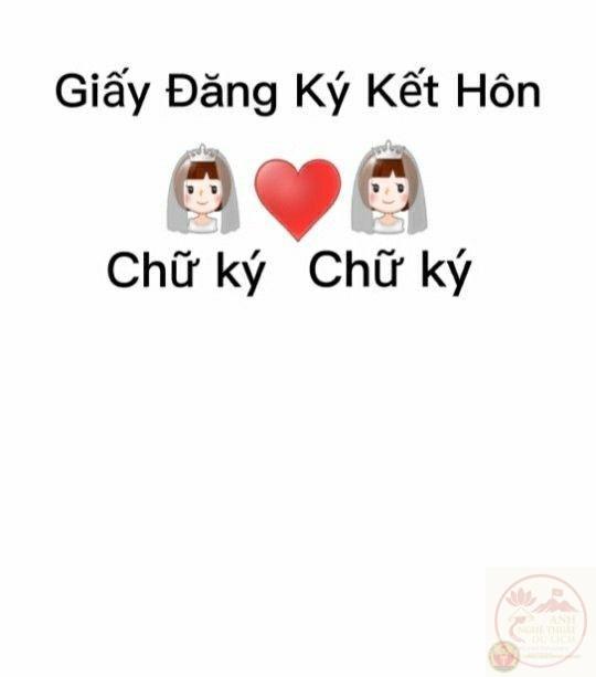 Một tờ giấy kết hôn được biến thành trò đùa khiến dân mạng cười sảng khoái