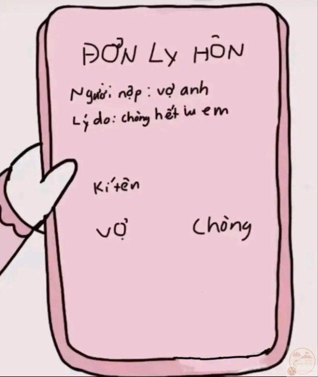 Ảnh đơn ly hôn meme