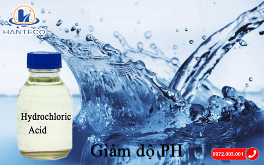 hcl lam giam do ph trong nuoc