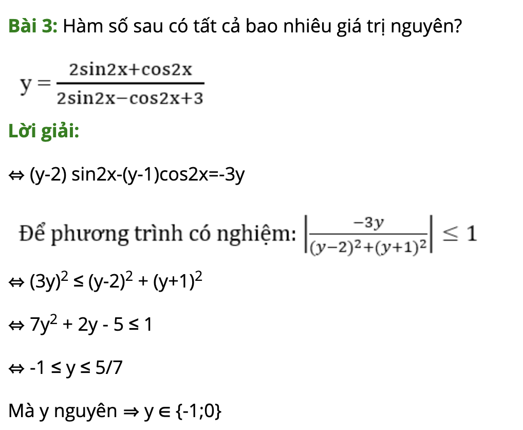 Bài tập giải phương trình bậc nhất theo sinx và cosx có đáp án