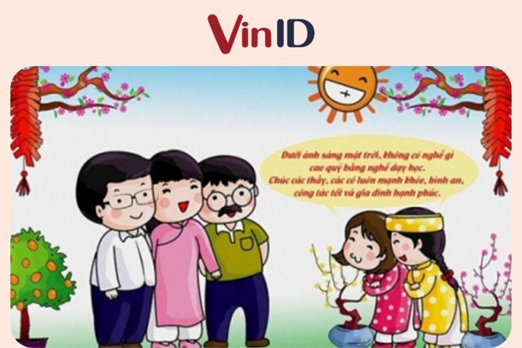 Năm mới bé chúc