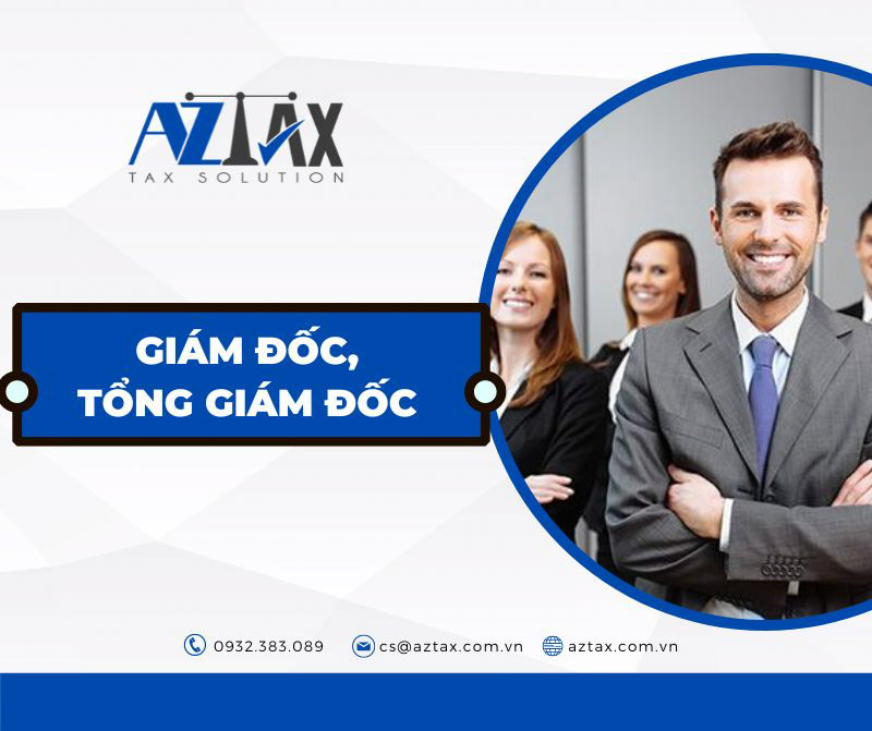 Giám đốc, tổng giám đốc công ty