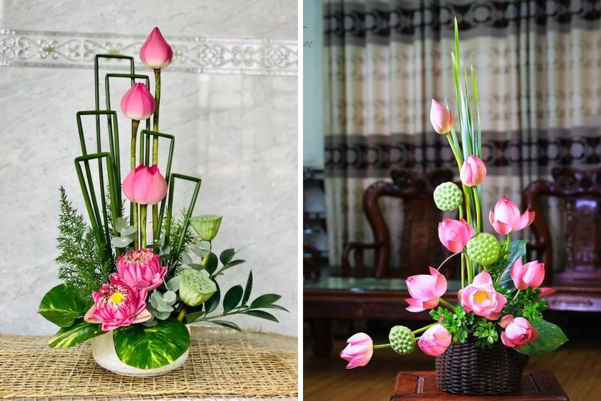 Cắm hoa 8/3 chủ đề Vươn xa phụ nữ Việt