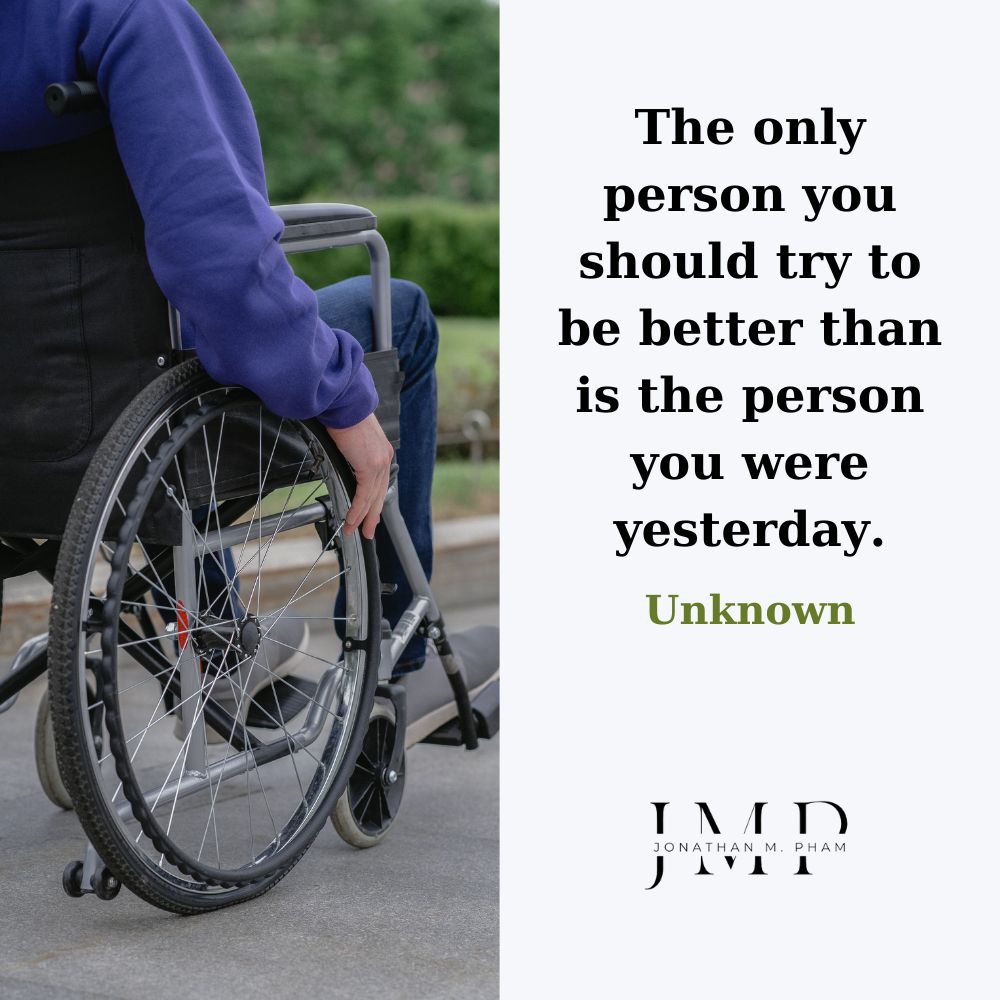 cố gắng trở nên tốt hơn ngày hôm qua