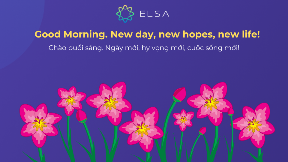 Câu chúc ngày mới tốt lành tiếng Anh hay, ý nghĩa