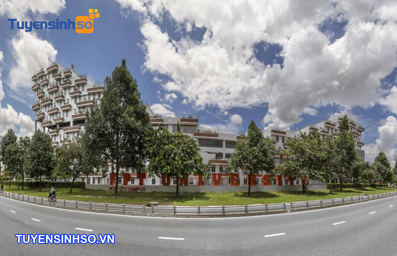 Toàn cảnh trường Đại học FPT Hồ Chí Minh