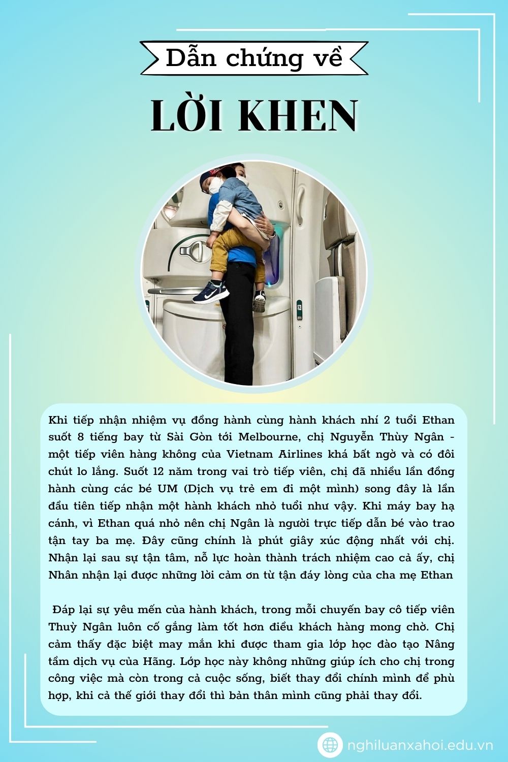 dan chung ve loi khen