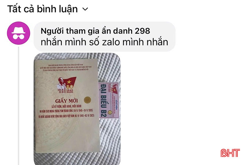 Cảnh báo lừa đảo bán vé xem diễu binh, diễu hành A80 | Cổng TTĐT tỉnh Hà Tĩnh