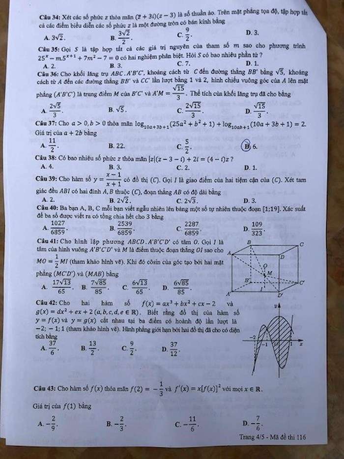 de thi 2018 mon toan 14