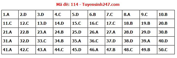 Đề thi tốt nghiệp THPT năm 2022 môn Toán và gợi ý giải đề