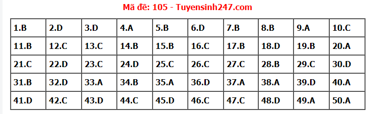 Đề thi tốt nghiệp THPT năm 2022 môn Toán và gợi ý giải đề