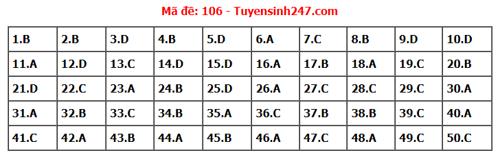 Đề thi tốt nghiệp THPT năm 2022 môn Toán và gợi ý giải đề