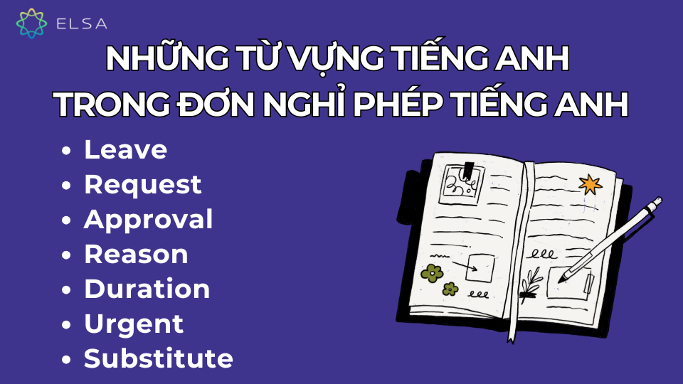 don xin nghi phep tieng anh la gi 2