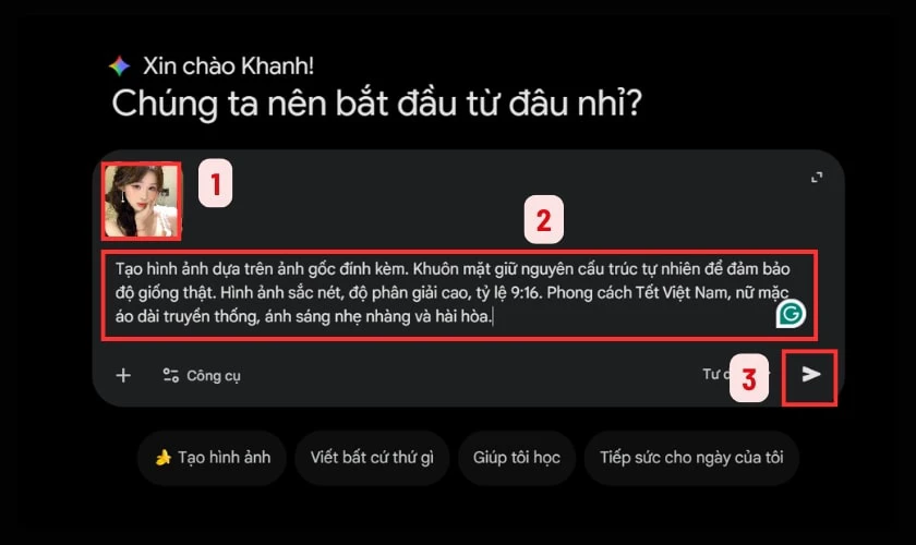 Cách ghép mặt vào ảnh Tết 2026