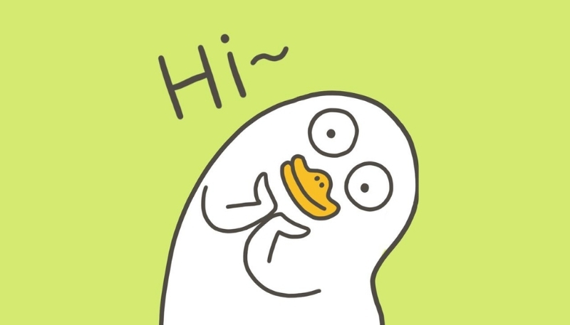 hình con vịt vô tri 4K full HD