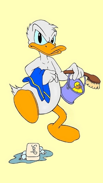 ảnh nền vịt donald đẹp 4K rõ nét