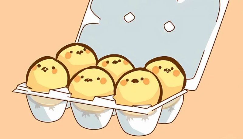 ảnh con vịt vàng dễ thương full HD