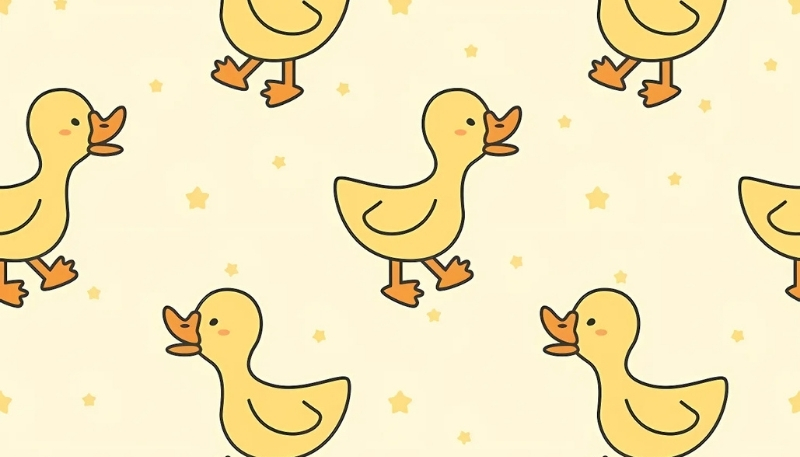 hình vịt vàng cute full HD sắc nét