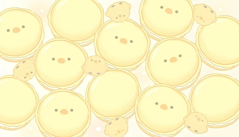 hình nền vịt vàng đẹp 4K cho PC