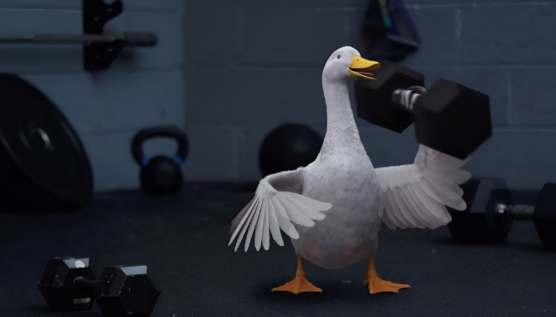 hình nền vịt ngầu 4K siêu chất