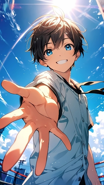 Ảnh anime hình nền màu đen