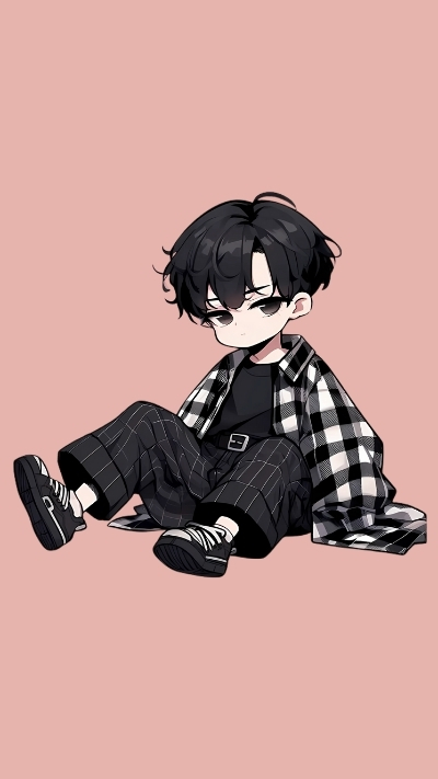 Hình nền anime nam chibi dễ thương HD