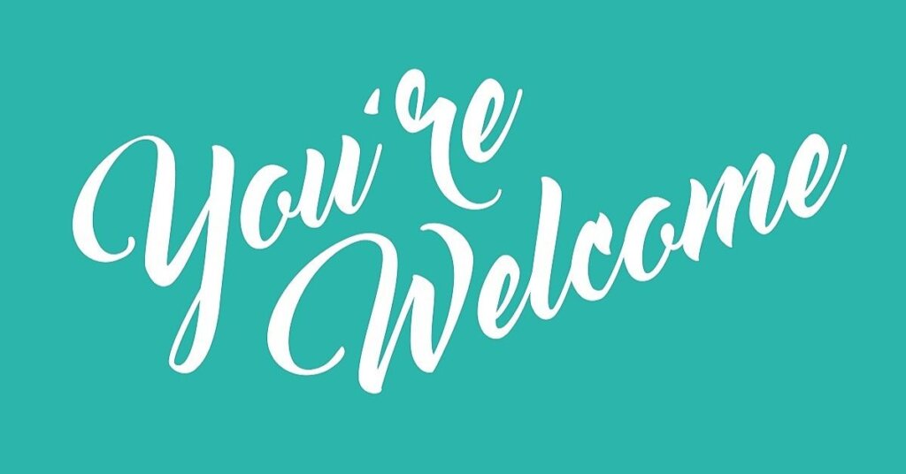 You’re welcome là cách diễn đạt không có chi phổ biến, được nhiều người sử dụng