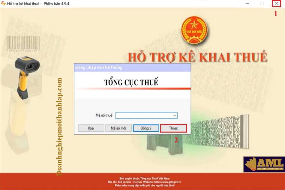 Sửa lỗi không gõ được Tiếng Việt có dấu trong HTKK