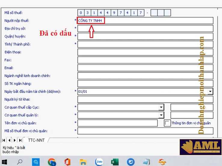Sửa lỗi không gõ được Tiếng Việt có dấu trong HTKK
