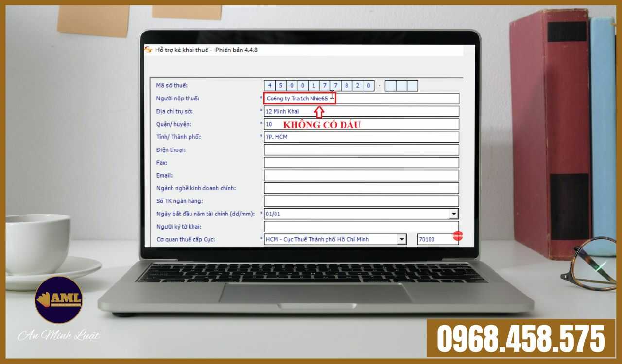 sửa lỗi không gõ được Tiếng Việt trong HTKK