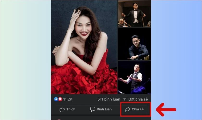 Cách lấy link bài viết Facebook đã chia sẻ trên điện thoại iPhone