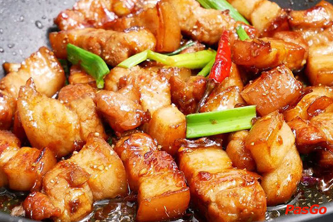 mon an voi thit ba chi