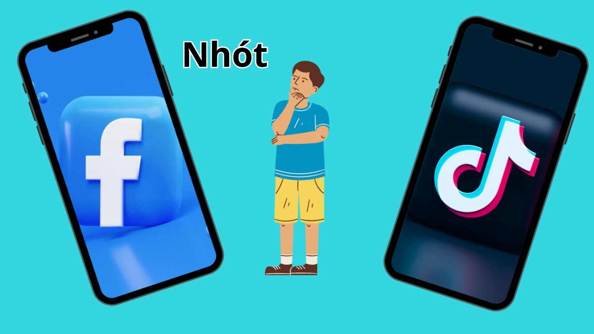 Nguồn gốc từ nhót trên TikTok, Facebook