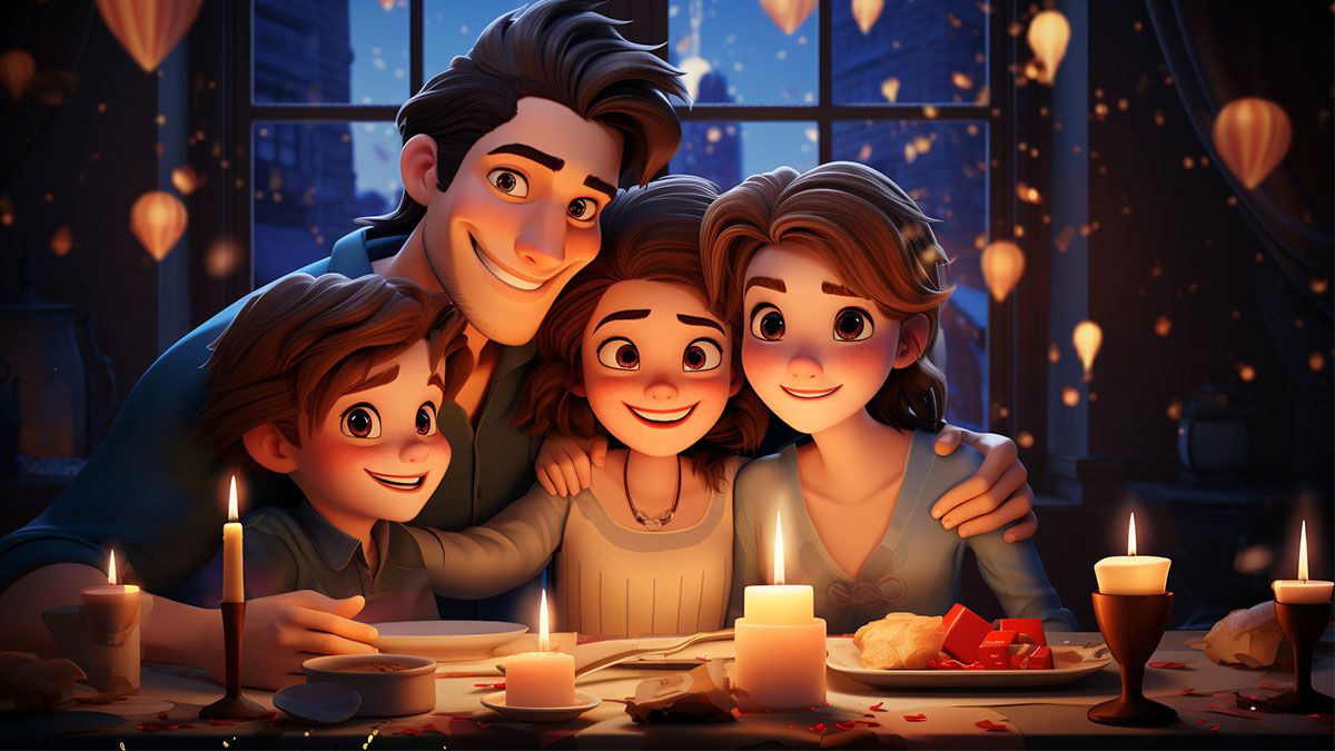 Bài thơ Tình thân về tình cảm gia đình cuốn hút