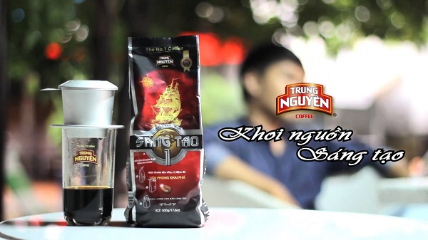 xây dựng thương hiệu cafe trung nguyên