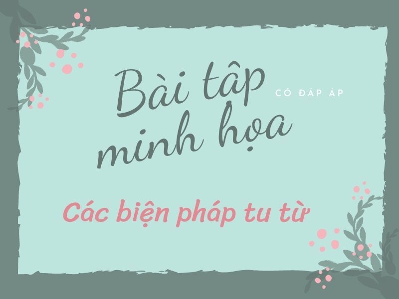 Bài tập minh hoạ có đáp án