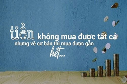 Tiền là một thứ rất sắc