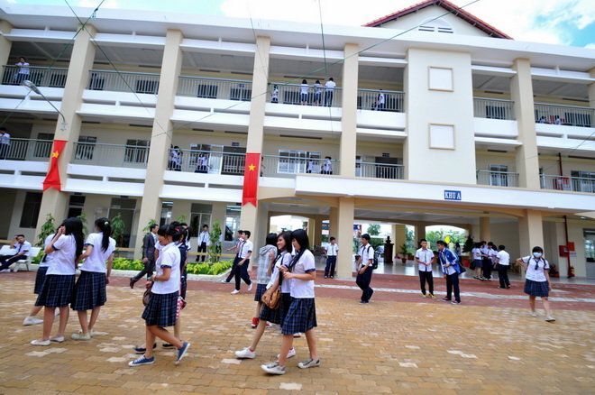 Trường có cơ sở vật chất hiện đại