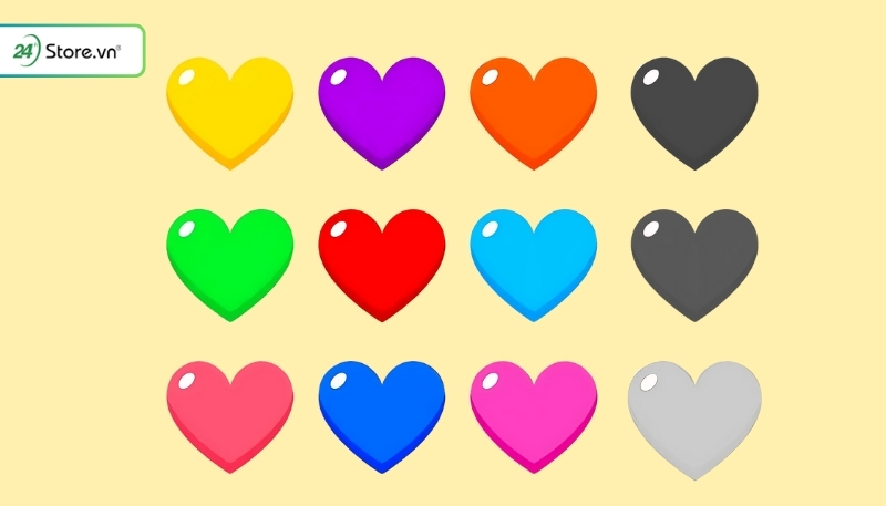 icon trái tim trong messenger có ý nghĩa gì