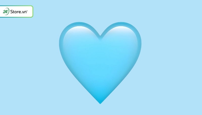 trái tim màu xanh dương có ý nghĩa gì