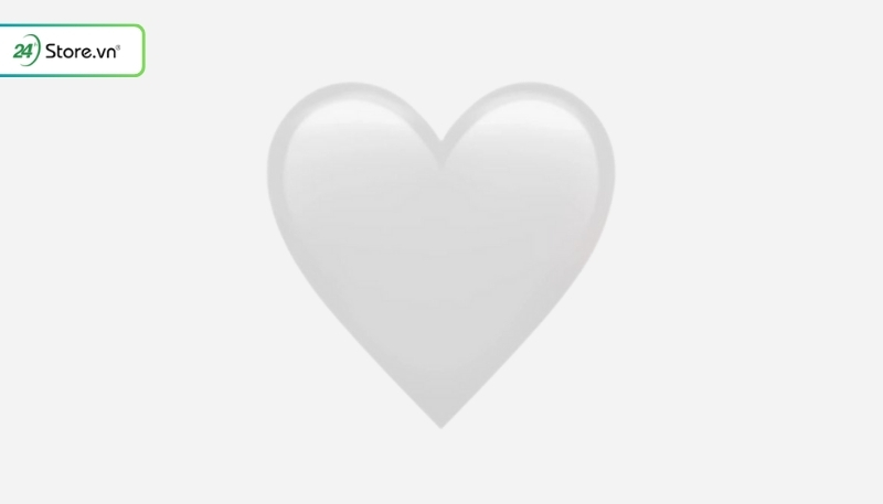 trái tim màu trắng có ý nghĩa gì