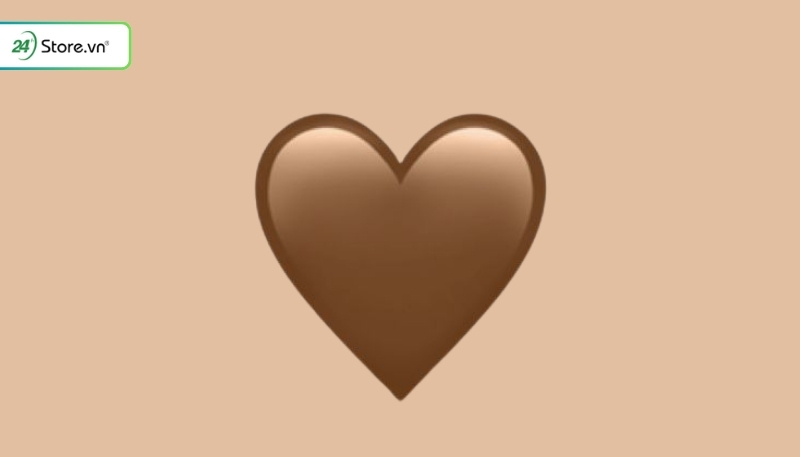 ý nghĩa trái tim màu nâu