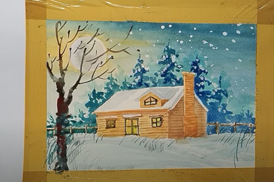 tranh ve giang sinh 17