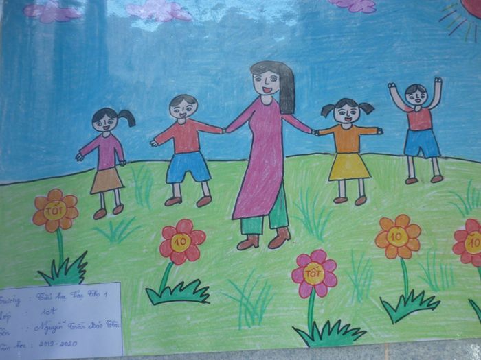 tranh ve mai truong 15