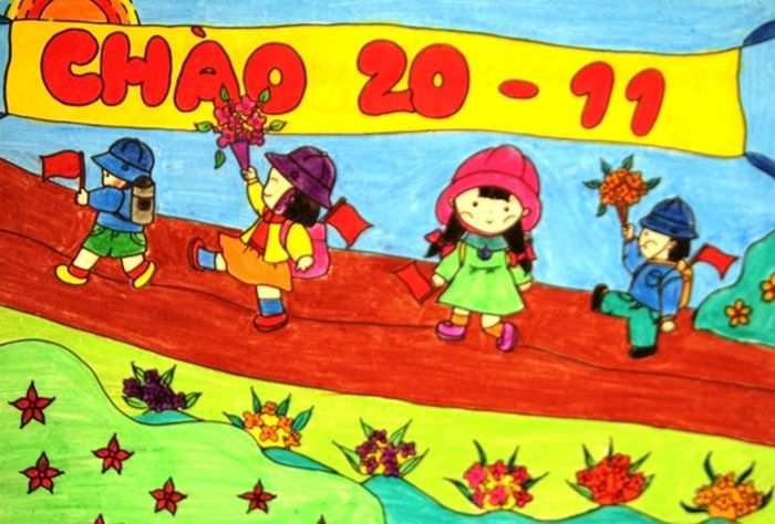 tranh ve mai truong 19