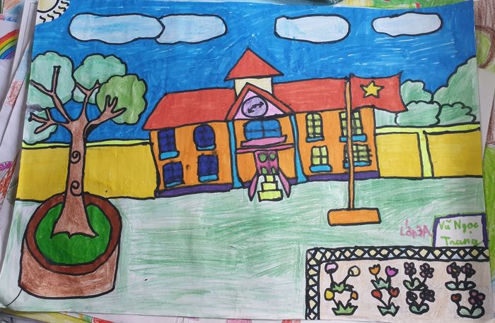 tranh ve mai truong 26