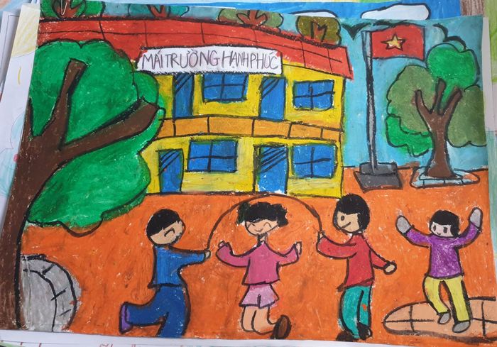 tranh ve mai truong 28